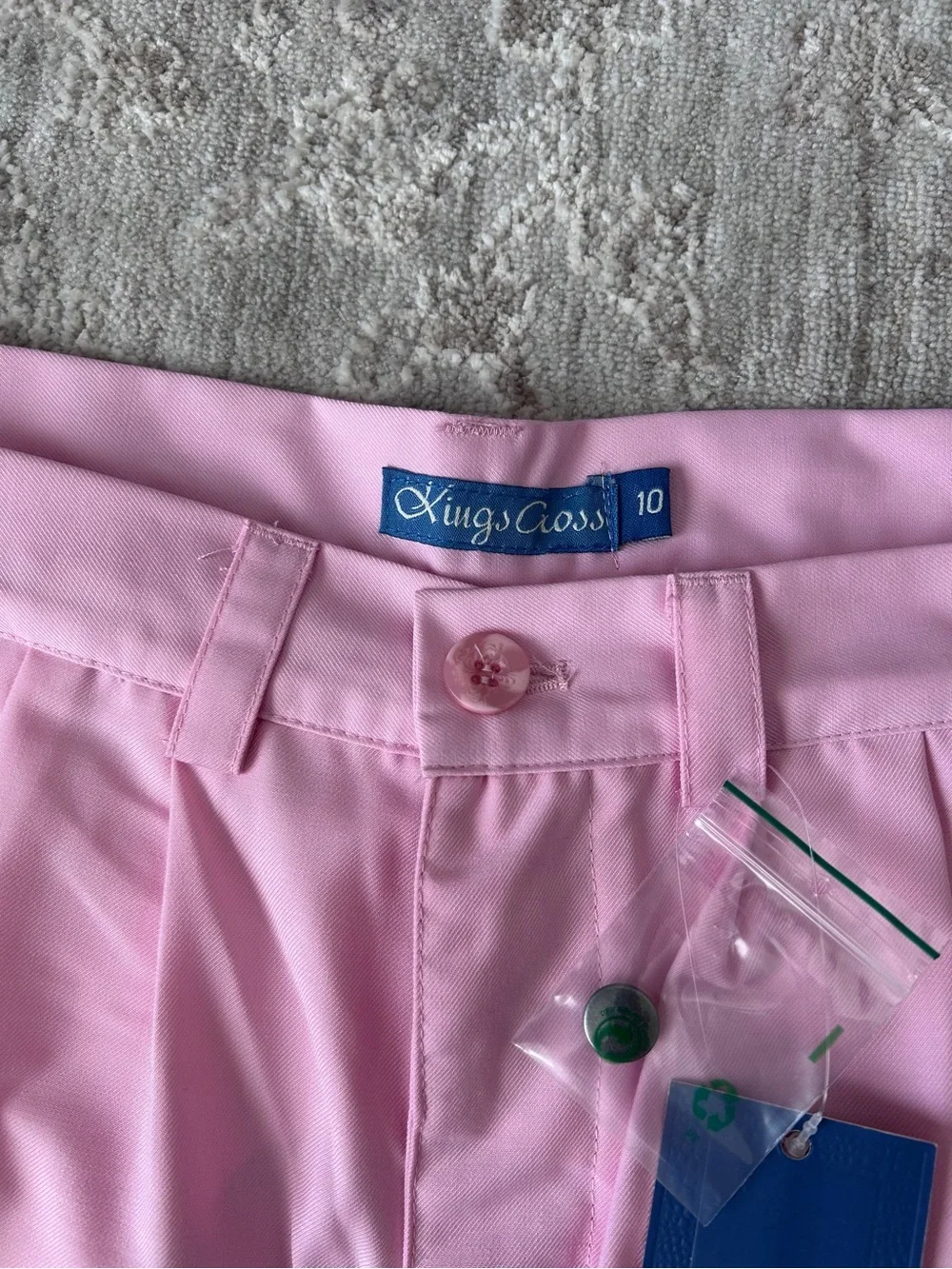 NWT Women’s Golf 10 Pleated Knickers Pants Trousers Match Argyle Vest Set XL